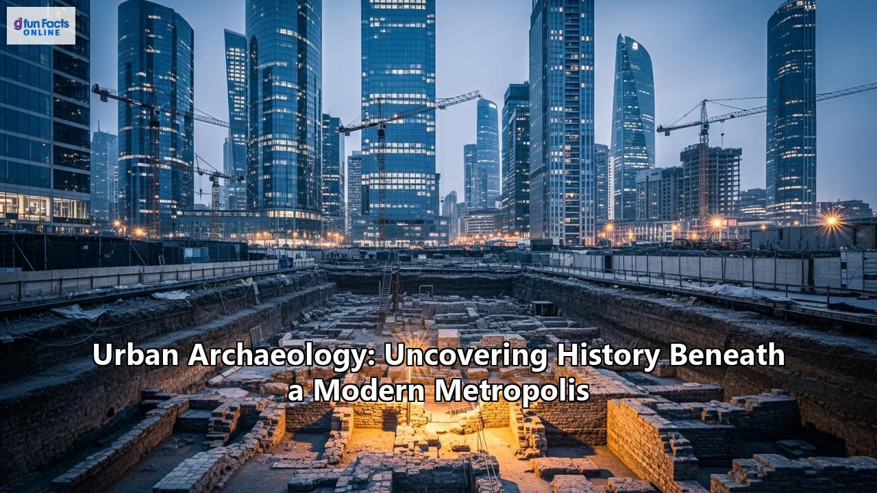Urban Archaeology: Uncovering History Beneath a Modern Metropolis