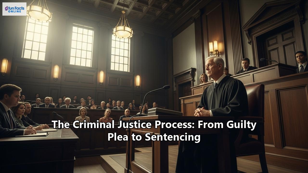 The Criminal Justice Process: From Guilty Plea to Sentencing
