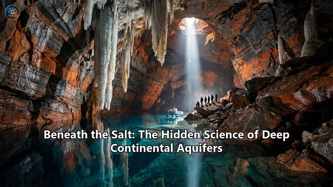 Beneath the Salt: The Hidden Science of Deep Continental Aquifers