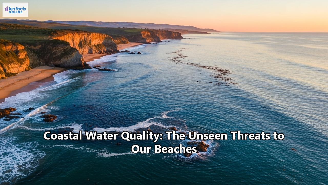Coastal Water Quality: The Unseen Threats to Our Beaches
