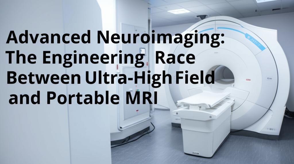Advanced Neuroimaging: The Engineering Race Between Ultra-High Field and Portable MRI