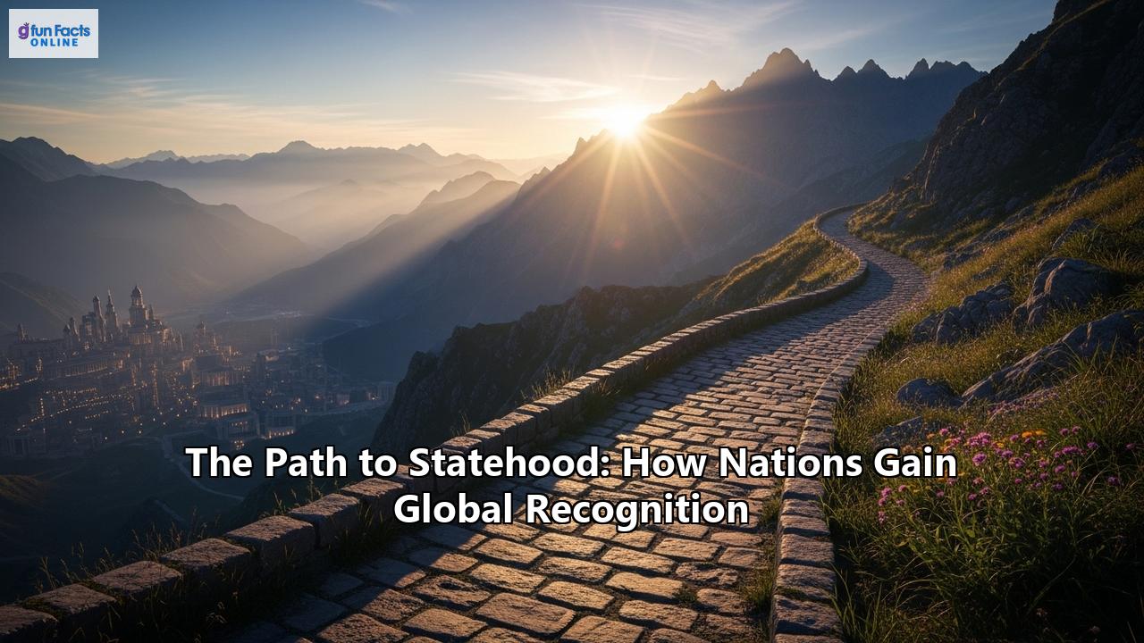 The Path to Statehood: How Nations Gain Global Recognition