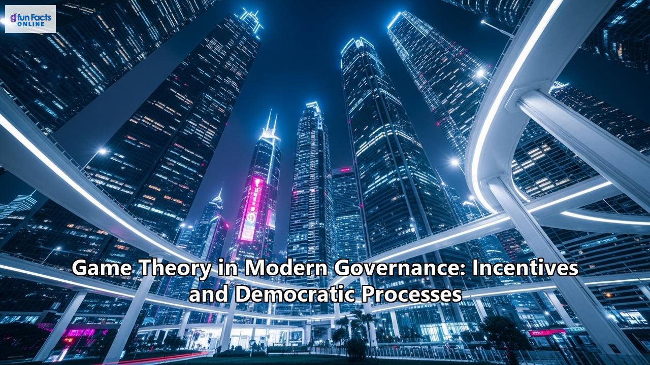 Game Theory in Modern Governance: Incentives and Democratic Processes