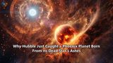 Why Hubble Just Caught a Phoenix Planet Born From Its Dead Star's Ashes