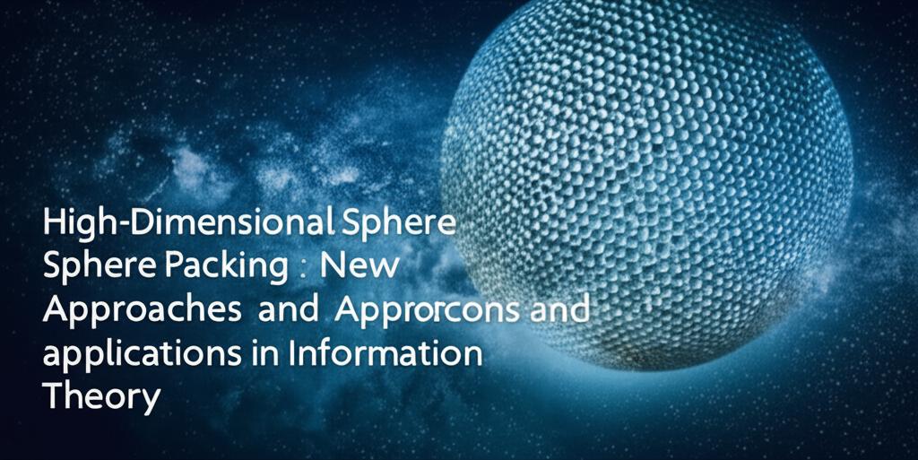 High-Dimensional Sphere Packing: New Mathematical Approaches and Applications in Information Theory