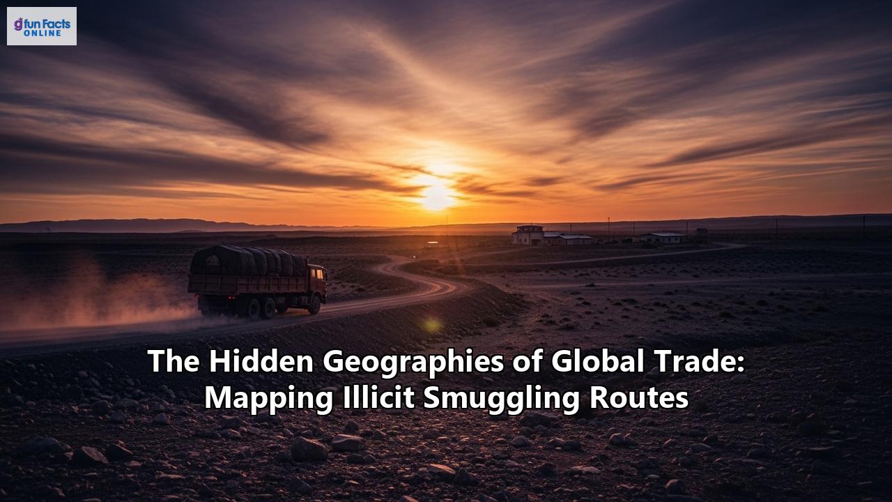 The Hidden Geographies of Global Trade: Mapping Illicit Smuggling Routes