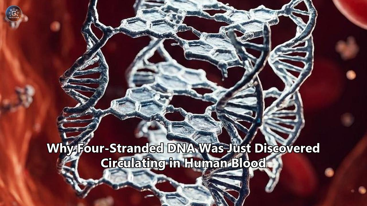 Why Four-Stranded DNA Was Just Discovered Circulating in Human Blood