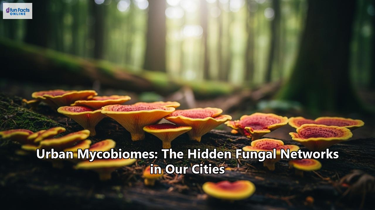 Urban Mycobiomes: The Hidden Fungal Networks in Our Cities