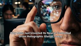 Why Meta Just Unveiled Its Neural-Controlled Orion Holographic Glasses Today
