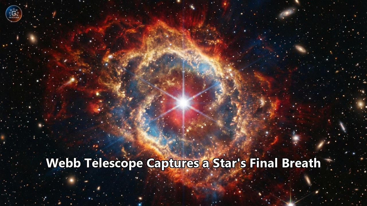 Webb Telescope Captures a Star's Final Breath