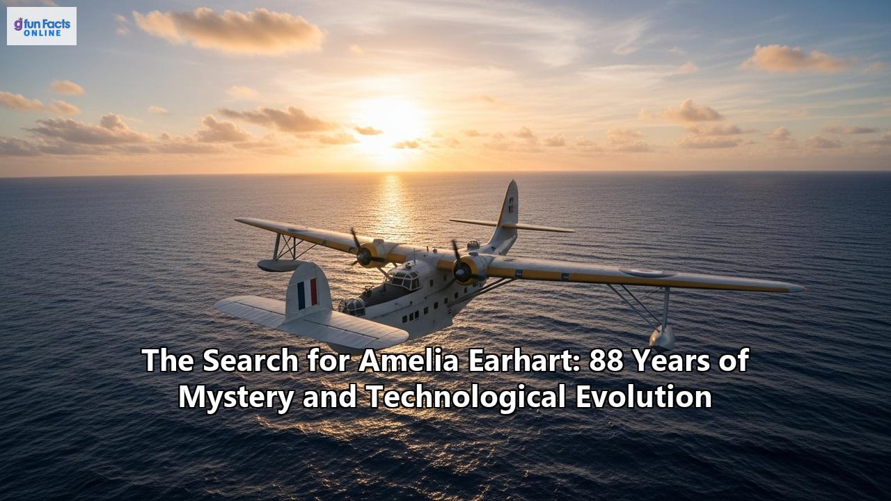 The Search for Amelia Earhart: 88 Years of Mystery and Technological Evolution