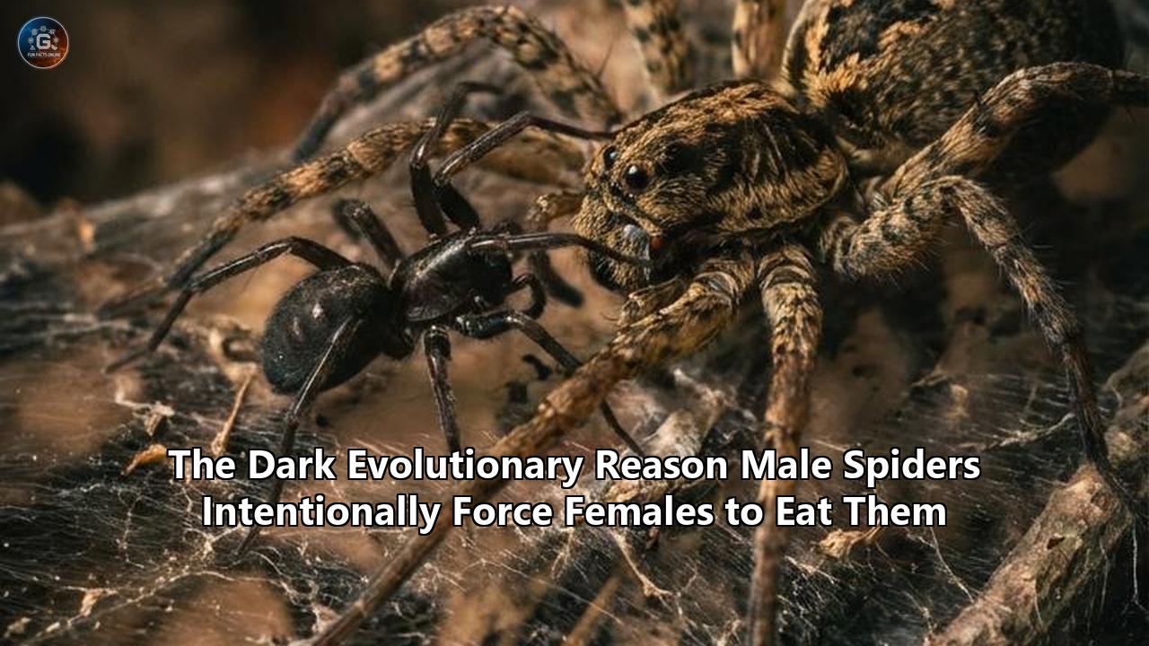 The Dark Evolutionary Reason Male Spiders Intentionally Force Females to Eat Them