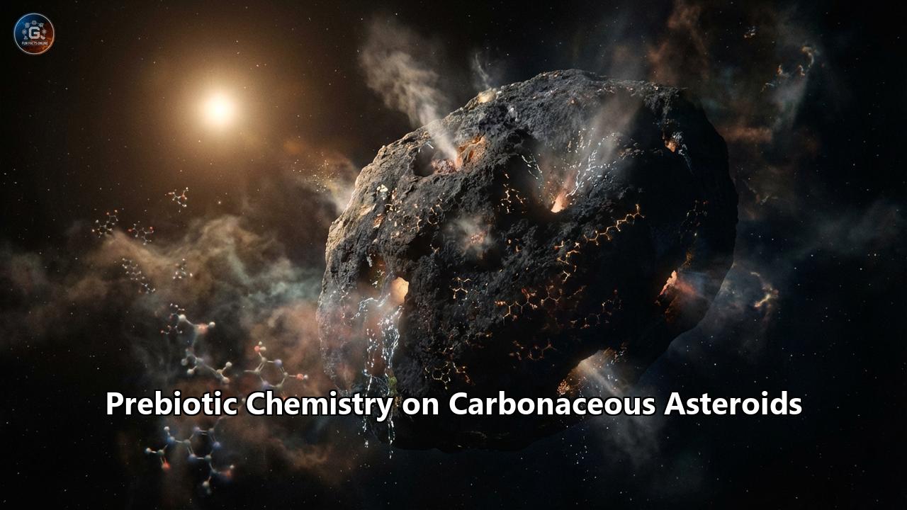 Prebiotic Chemistry on Carbonaceous Asteroids