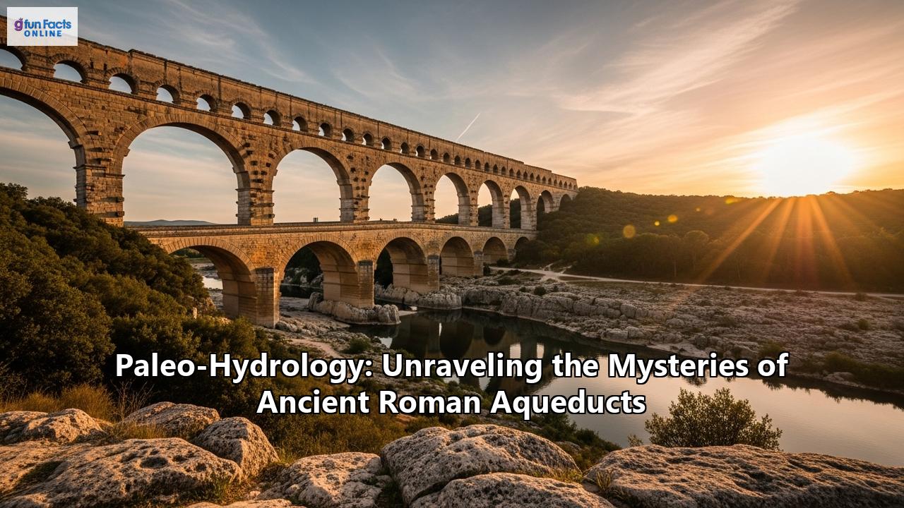 Paleo-Hydrology: Unraveling the Mysteries of Ancient Roman Aqueducts