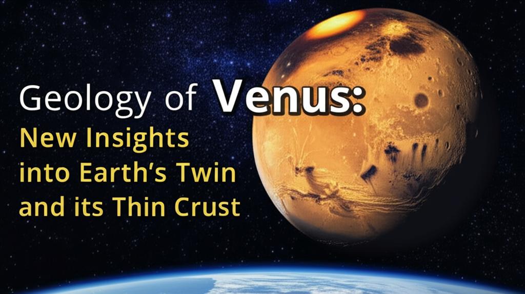 Geology of Venus: New Insights into Earth's Twin and its Thin Crust