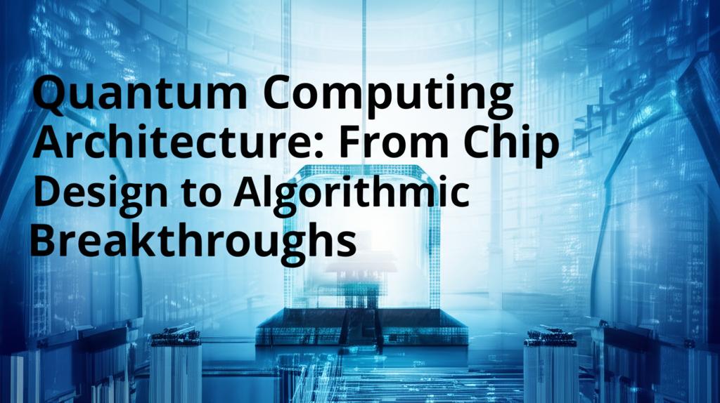Quantum Computing Architectures: From Chip Design to Algorithmic Breakthroughs