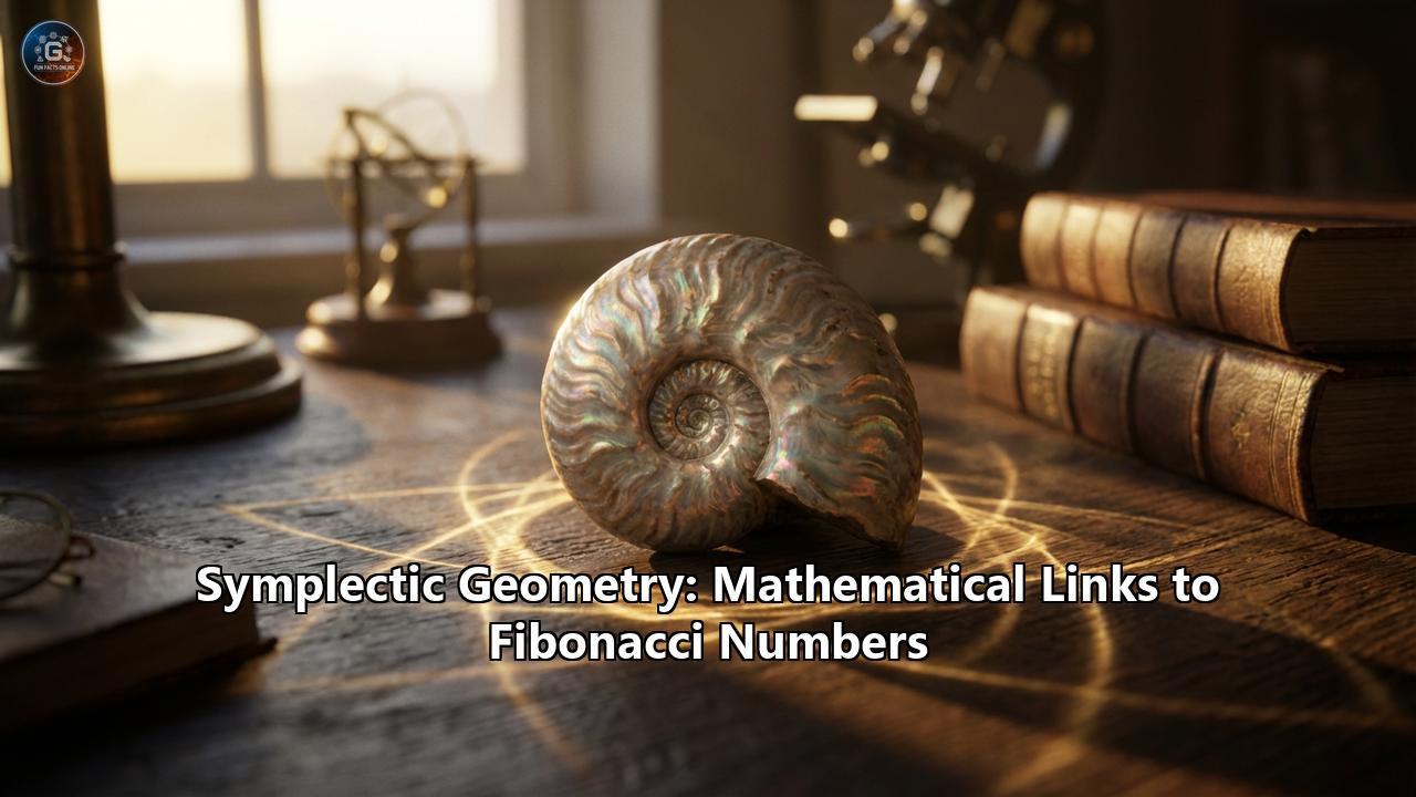 Symplectic Geometry: Mathematical Links to Fibonacci Numbers