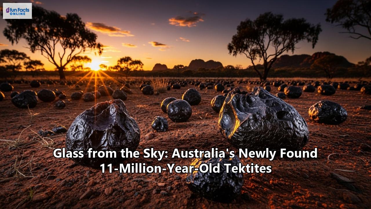 Glass from the Sky: Australia's Newly Found 11-Million-Year-Old Tektites