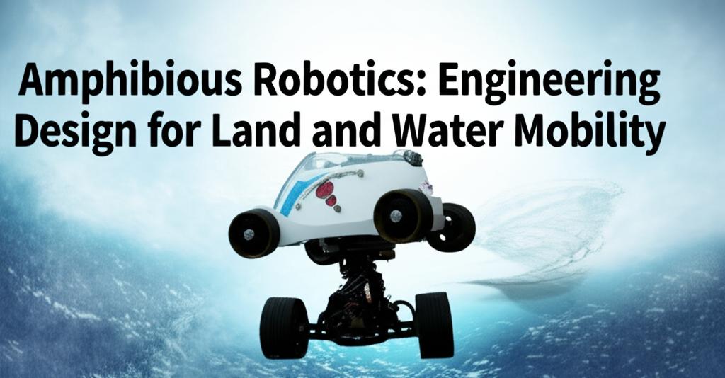 Amphibious Robotics: Engineering Design for Land and Water Mobility
