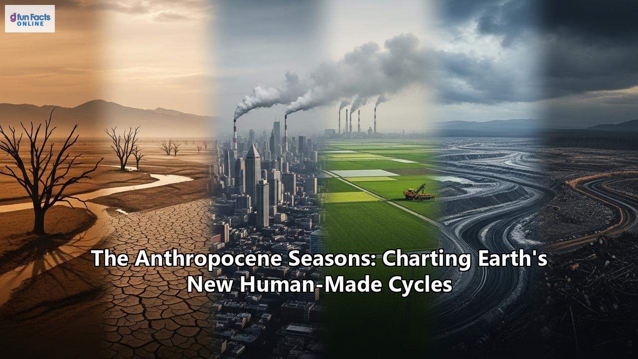 The Anthropocene Seasons: Charting Earth's New Human-Made Cycles