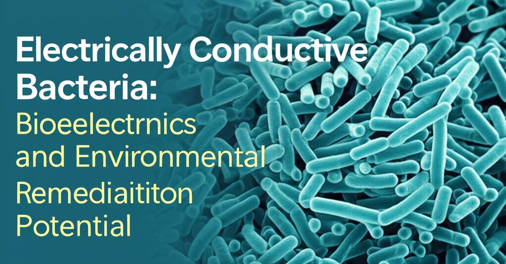 Electrically Conductive Bacteria: Bioelectronics and Environmental Remediation Potential