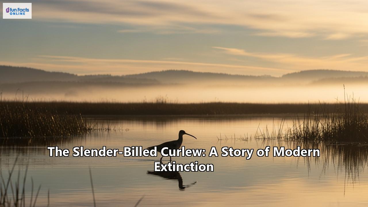The Slender-Billed Curlew: A Story of Modern Extinction