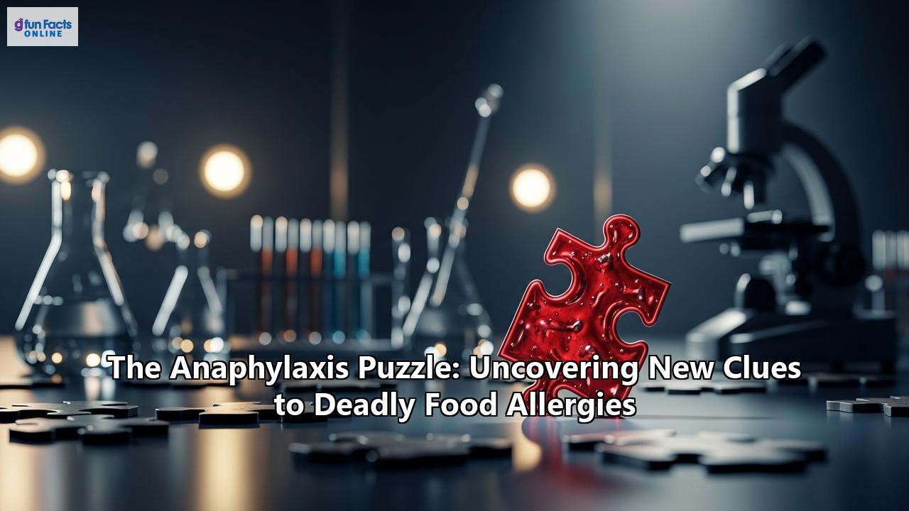The Anaphylaxis Puzzle: Uncovering New Clues to Deadly Food Allergies