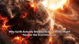 Why Earth Actually Brewed Its Own Water Right Next to the Scorching Sun