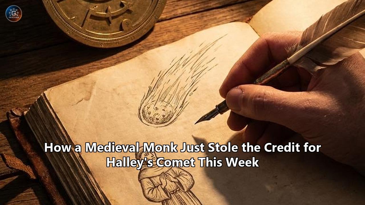 How a Medieval Monk Just Stole the Credit for Halley's Comet This Week
