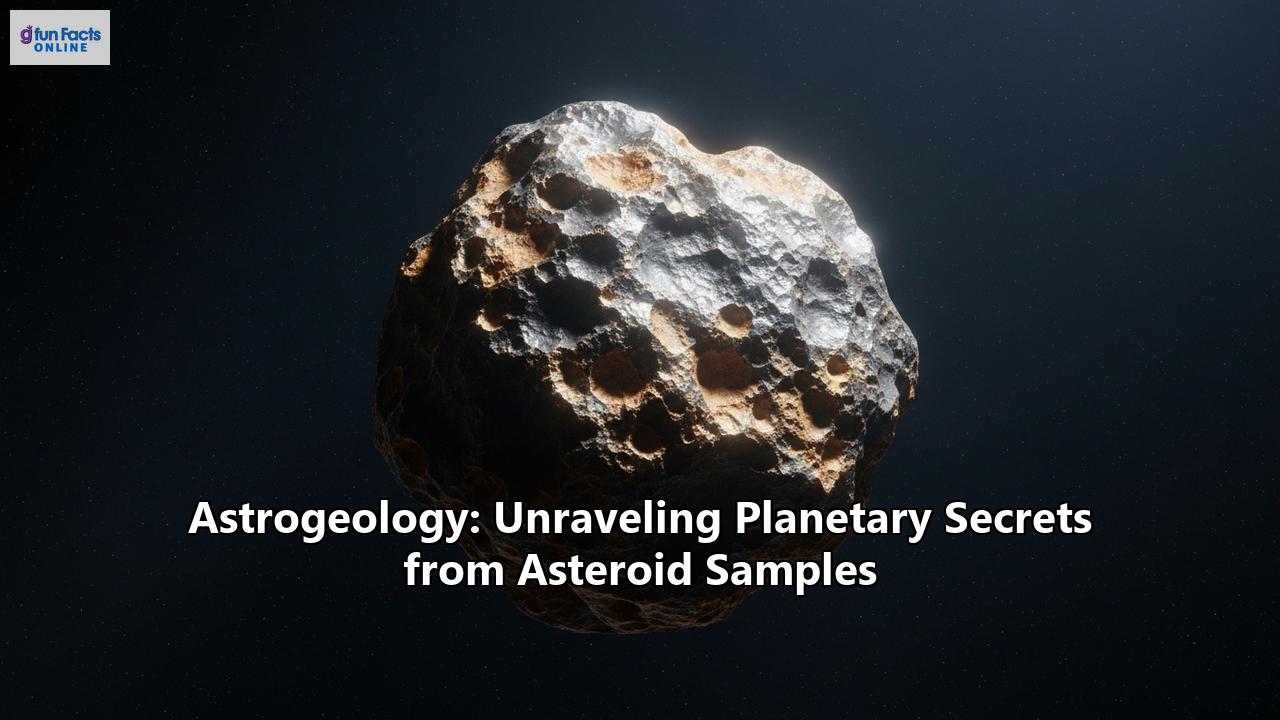 Astrogeology: Unraveling Planetary Secrets from Asteroid Samples