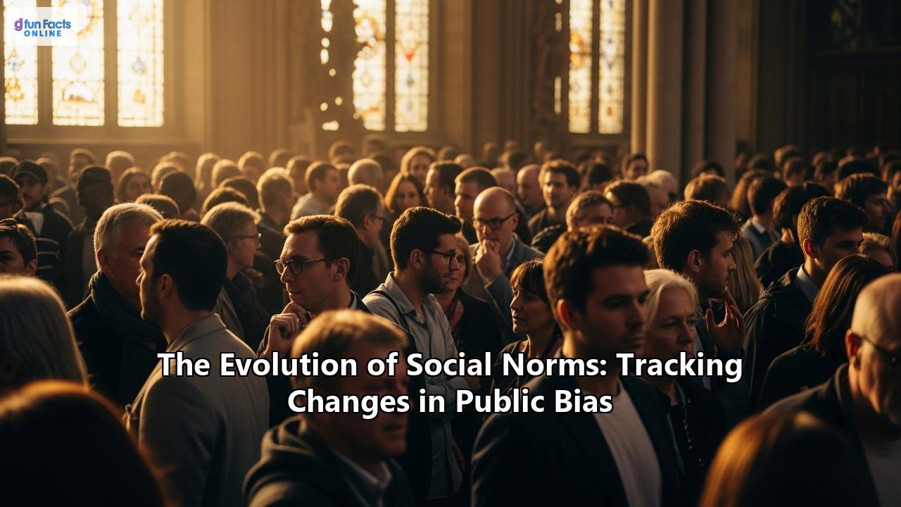 The Evolution of Social Norms: Tracking Changes in Public Bias