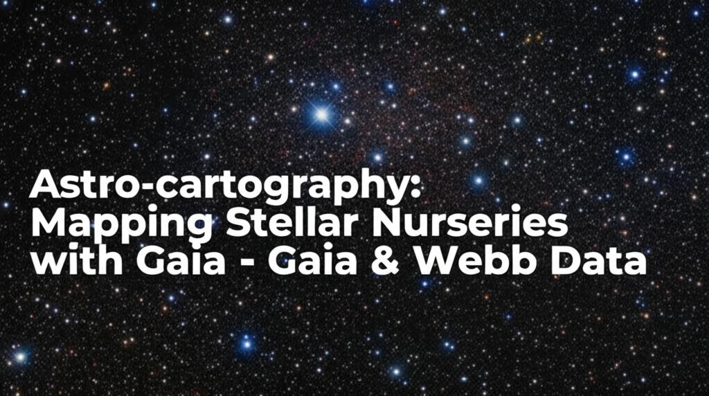 Astro-cartography: Mapping Stellar Nurseries with Gaia & Webb Data