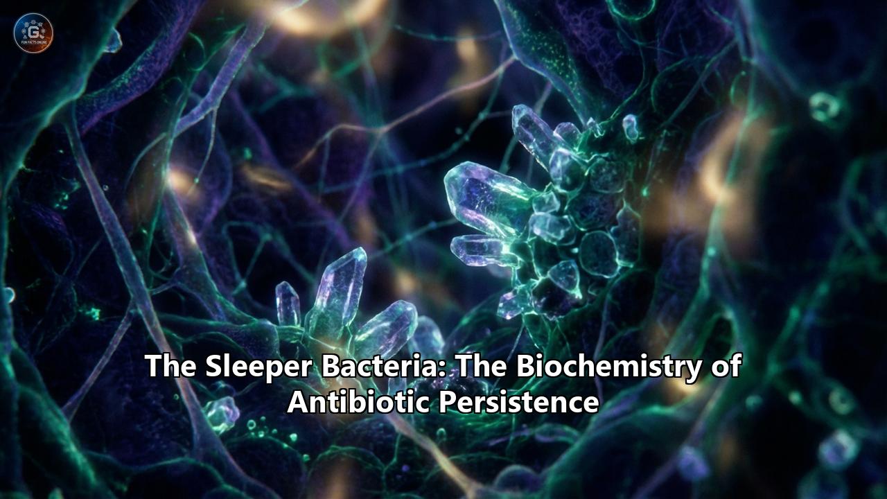The Sleeper Bacteria: The Biochemistry of Antibiotic Persistence