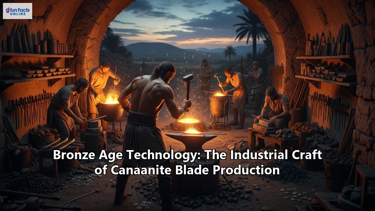 Bronze Age Technology: The Industrial Craft of Canaanite Blade Production