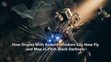 How Drones With Rodent Whiskers Can Now Fly and Map in Pitch-Black Darkness
