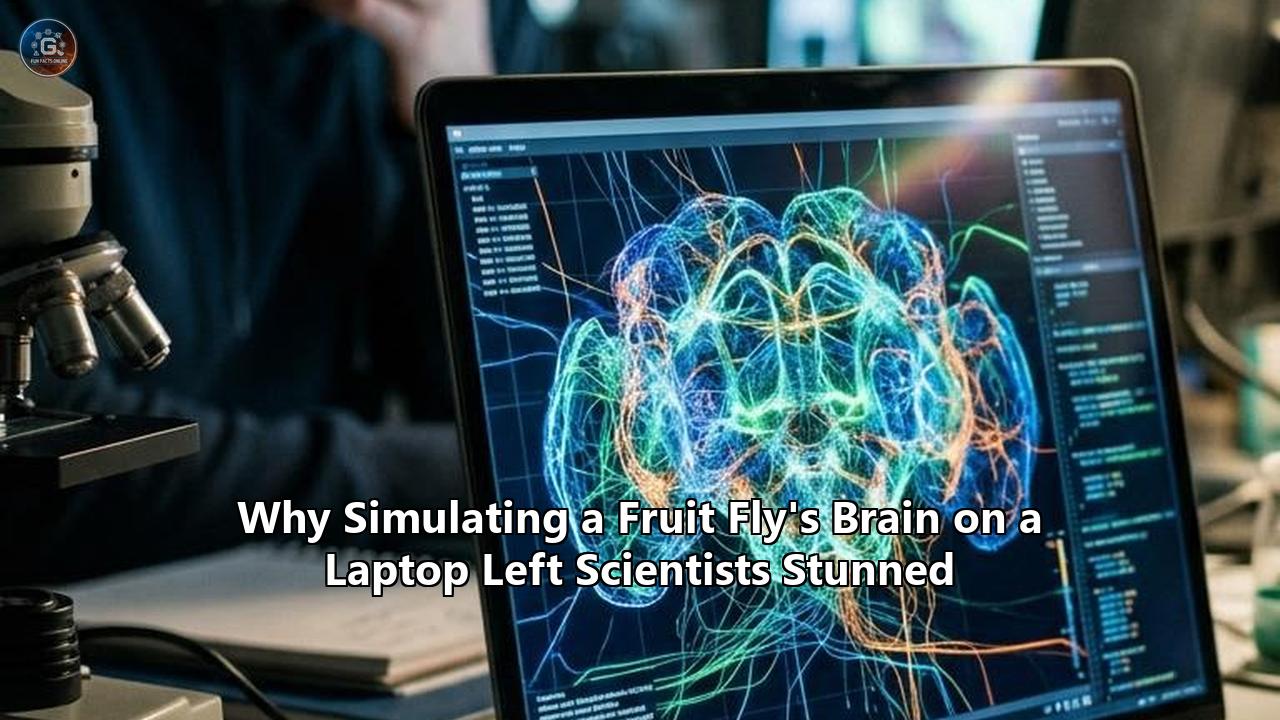 Why Simulating a Fruit Fly's Brain on a Laptop Left Scientists Stunned