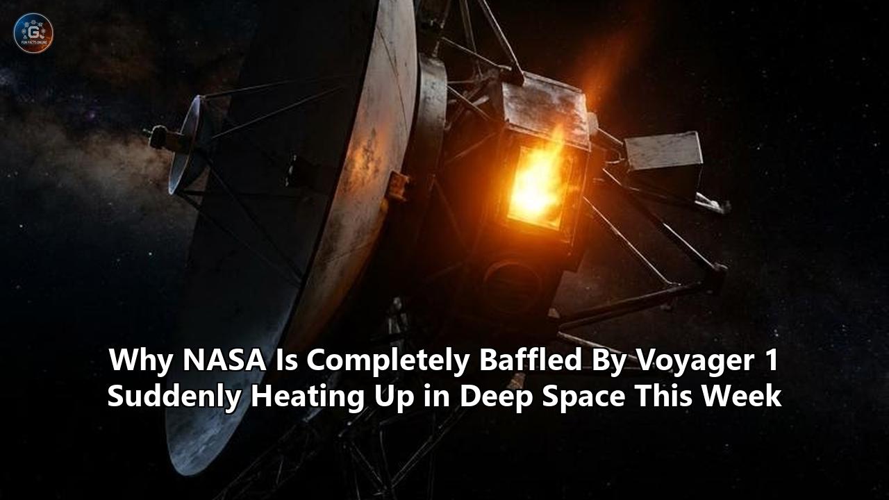 Why NASA Is Completely Baffled By Voyager 1 Suddenly Heating Up in Deep Space This Week