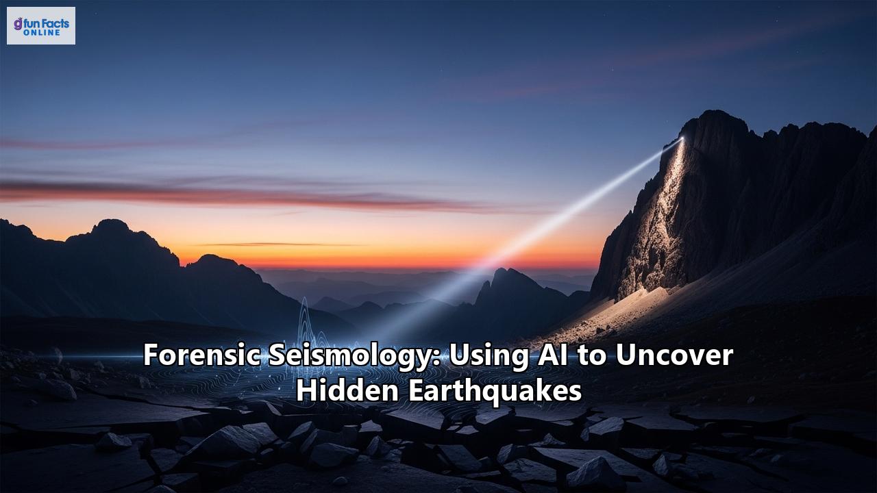 Forensic Seismology: Using AI to Uncover Hidden Earthquakes