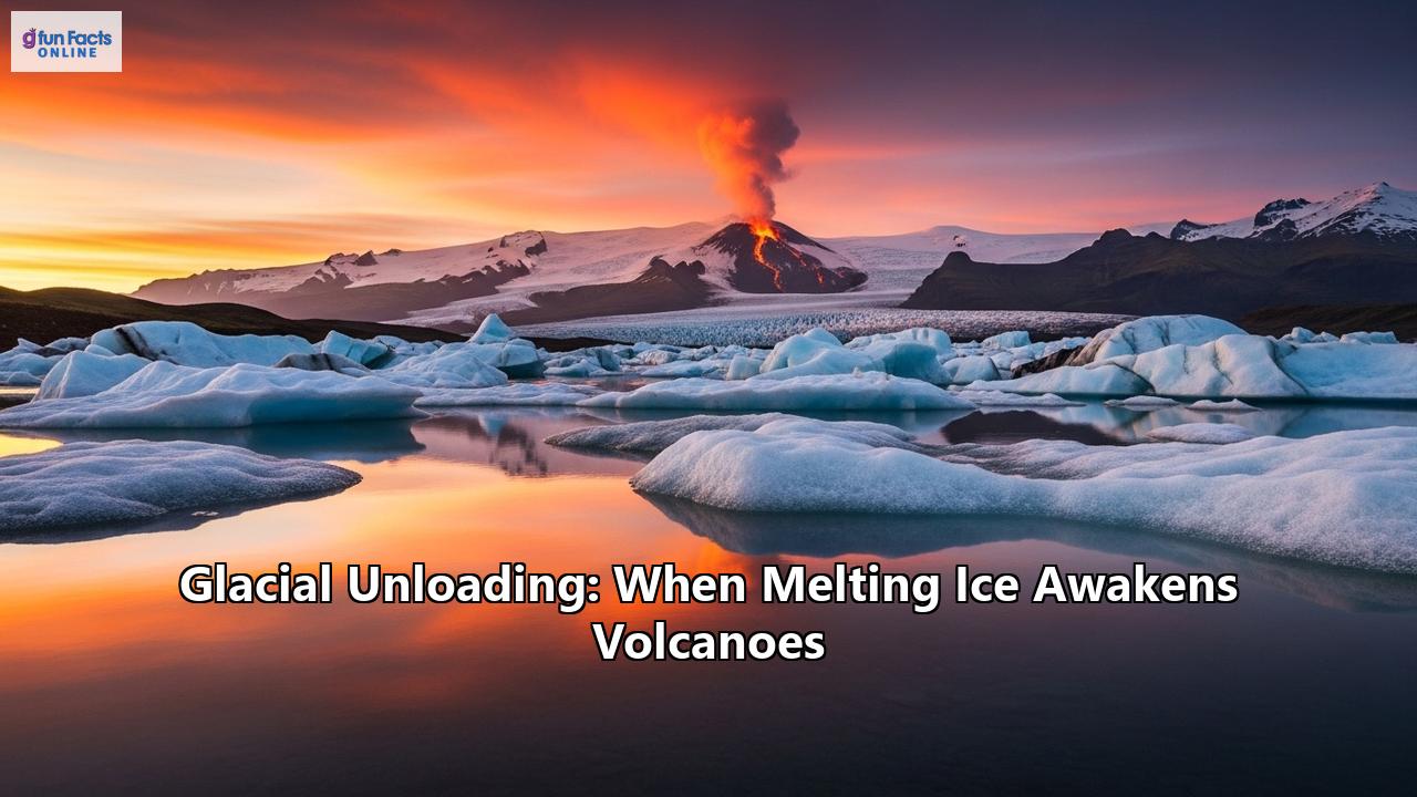 Glacial Unloading: When Melting Ice Awakens Volcanoes
