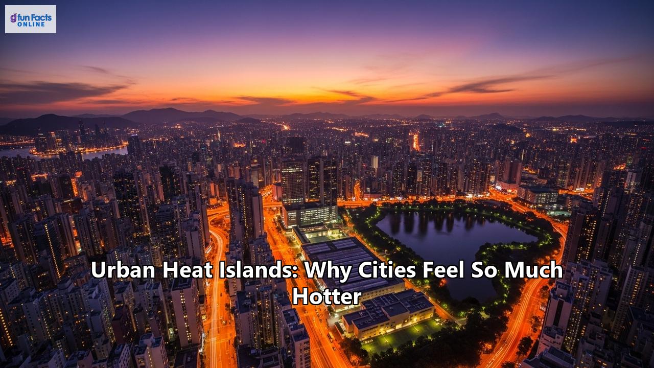 Urban Heat Islands: Why Cities Feel So Much Hotter