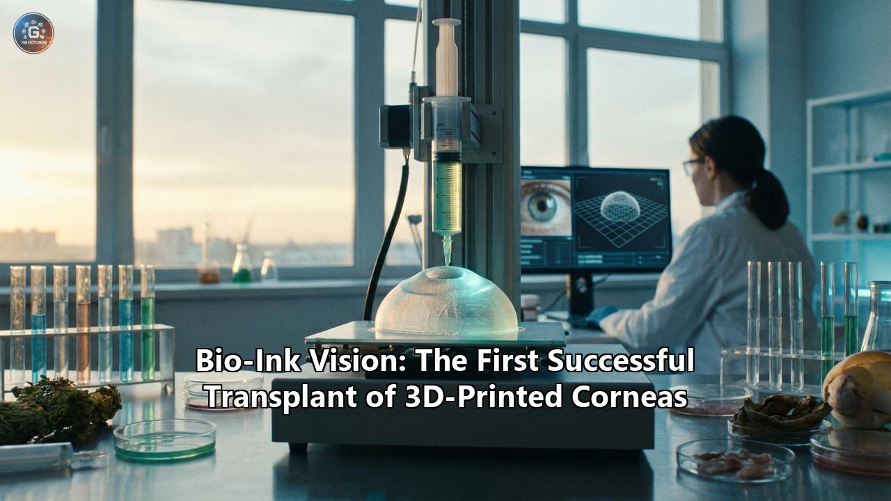 Bio-Ink Vision: The First Successful Transplant of 3D-Printed Corneas