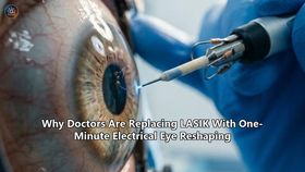 Why Doctors Are Replacing LASIK With One-Minute Electrical Eye Reshaping