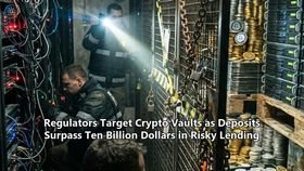 Regulators Target Crypto Vaults as Deposits Surpass Ten Billion Dollars in Risky Lending