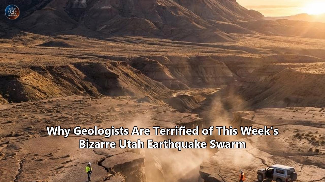 Why Geologists Are Terrified of This Week's Bizarre Utah Earthquake Swarm