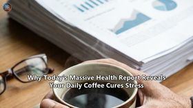 Why Today's Massive Health Report Reveals Your Daily Coffee Cures Stress