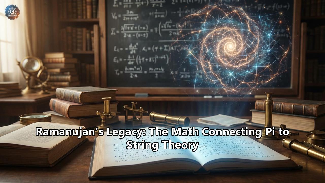 Ramanujan’s Legacy: The Math Connecting Pi to String Theory