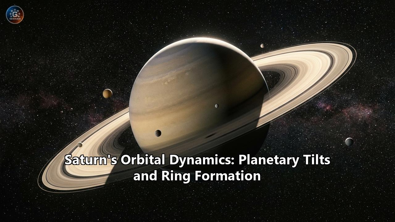 Saturn's Orbital Dynamics: Planetary Tilts and Ring Formation