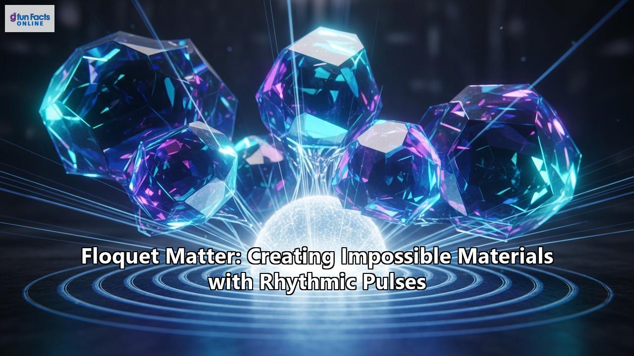 Floquet Matter: Creating Impossible Materials with Rhythmic Pulses