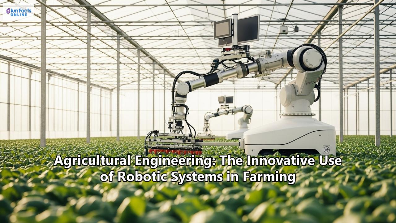 Agricultural Engineering: The Innovative Use of Robotic Systems in Farming