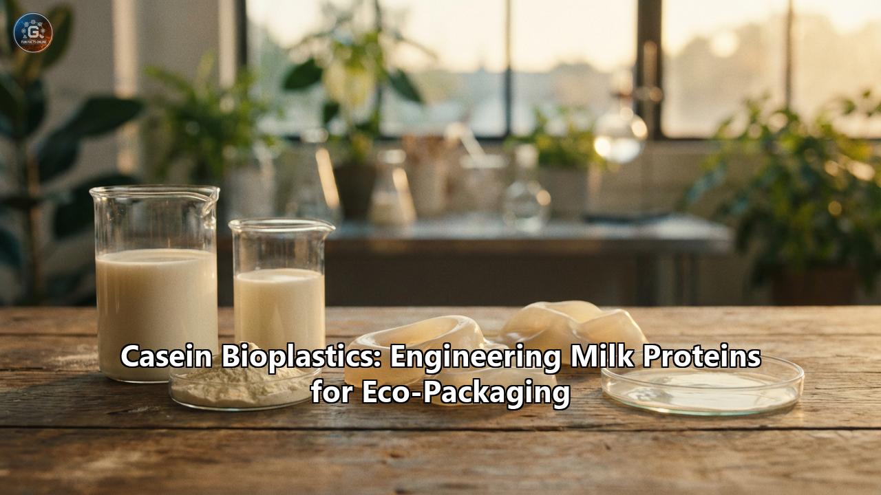 Casein Bioplastics: Engineering Milk Proteins for Eco-Packaging